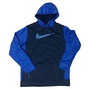 Mens Nike  therma fit pull over hoodie medium